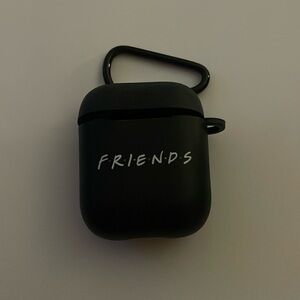 Friends AirPod case color black and white brand new